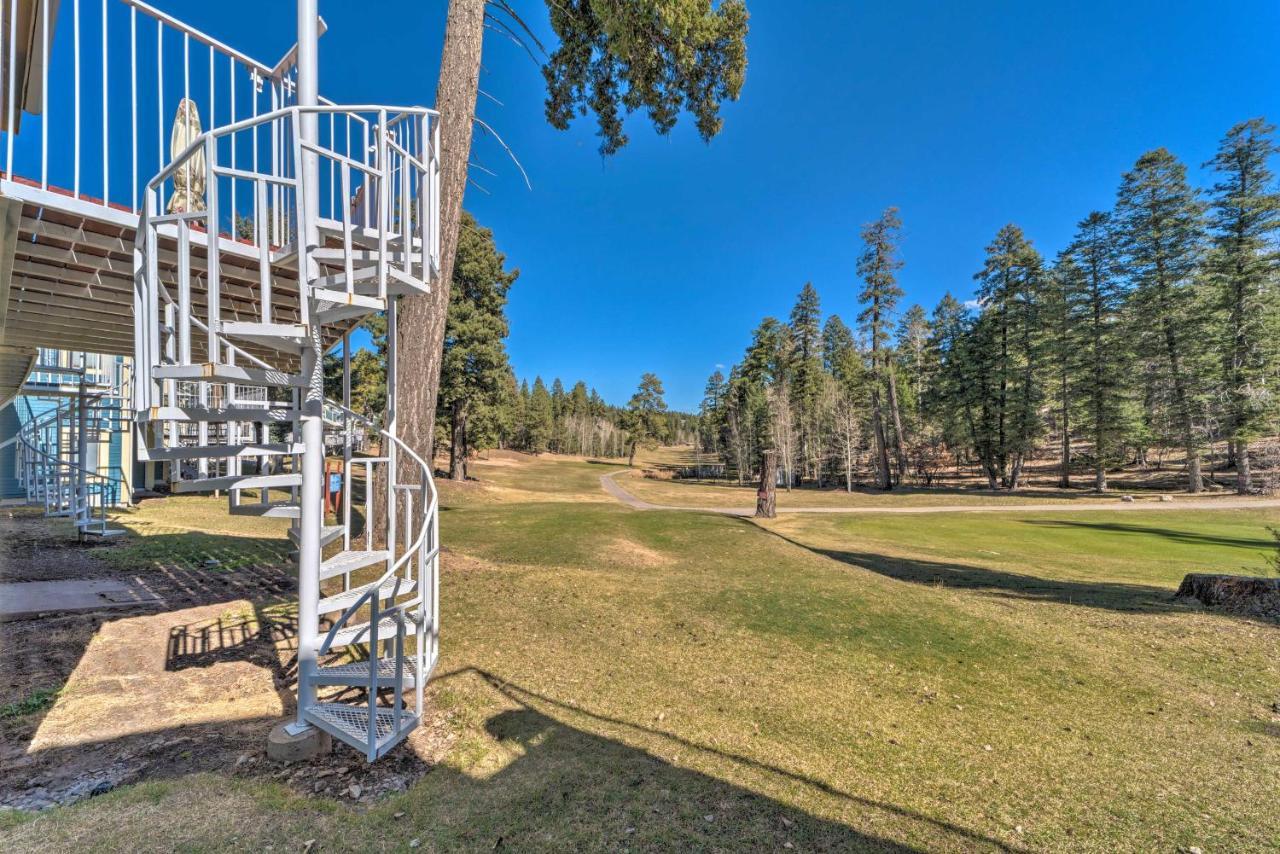Cloudcroft Townhome With Deck - 1 Mi To Burro Ave! Εξωτερικό φωτογραφία