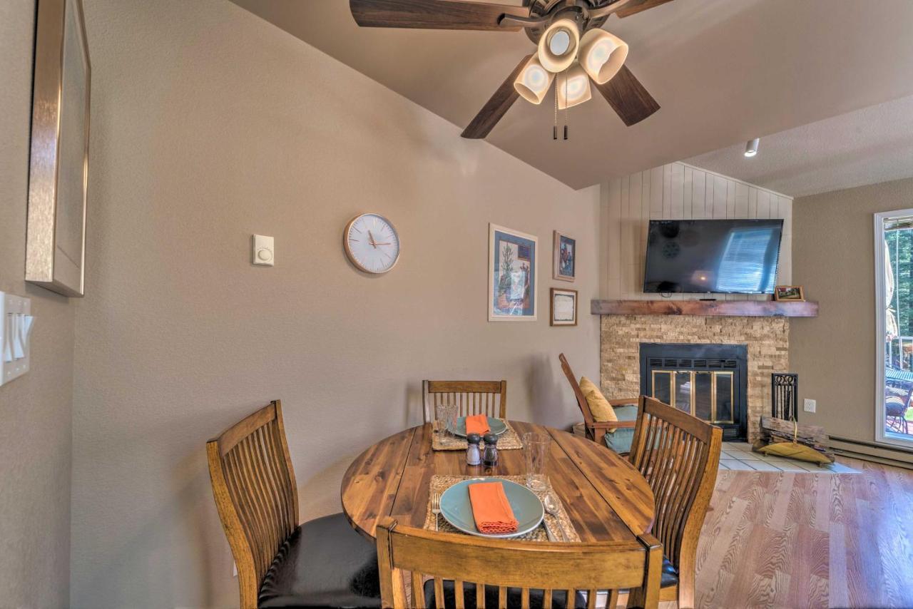 Cloudcroft Townhome With Deck - 1 Mi To Burro Ave! Εξωτερικό φωτογραφία